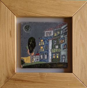 Neumond  über Porto 